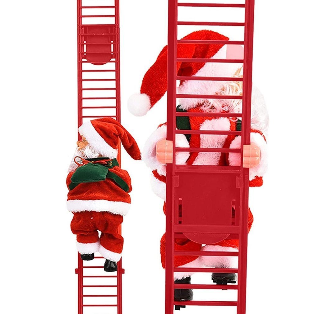 Santa | Kerstman Klimmen Muzikale Ladder