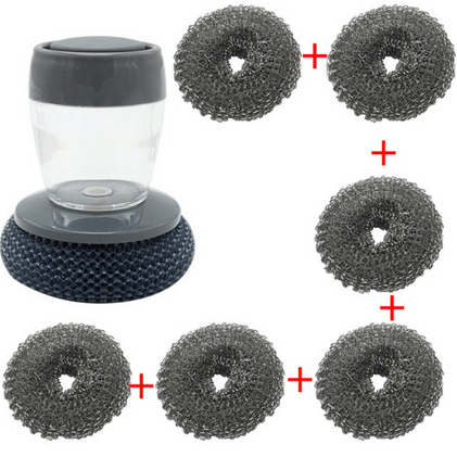 Nousa PalmBrush - Zeepdispenser Palmborstel