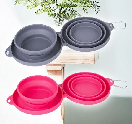 DogCat Travel Diner - Draagbaar Huisdieren Kom Set