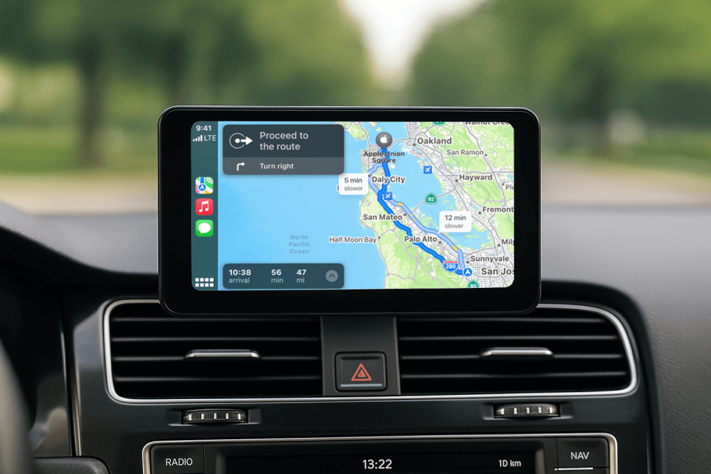 Carlink – Draadloos Apple CarPlay & Android Auto-scherm