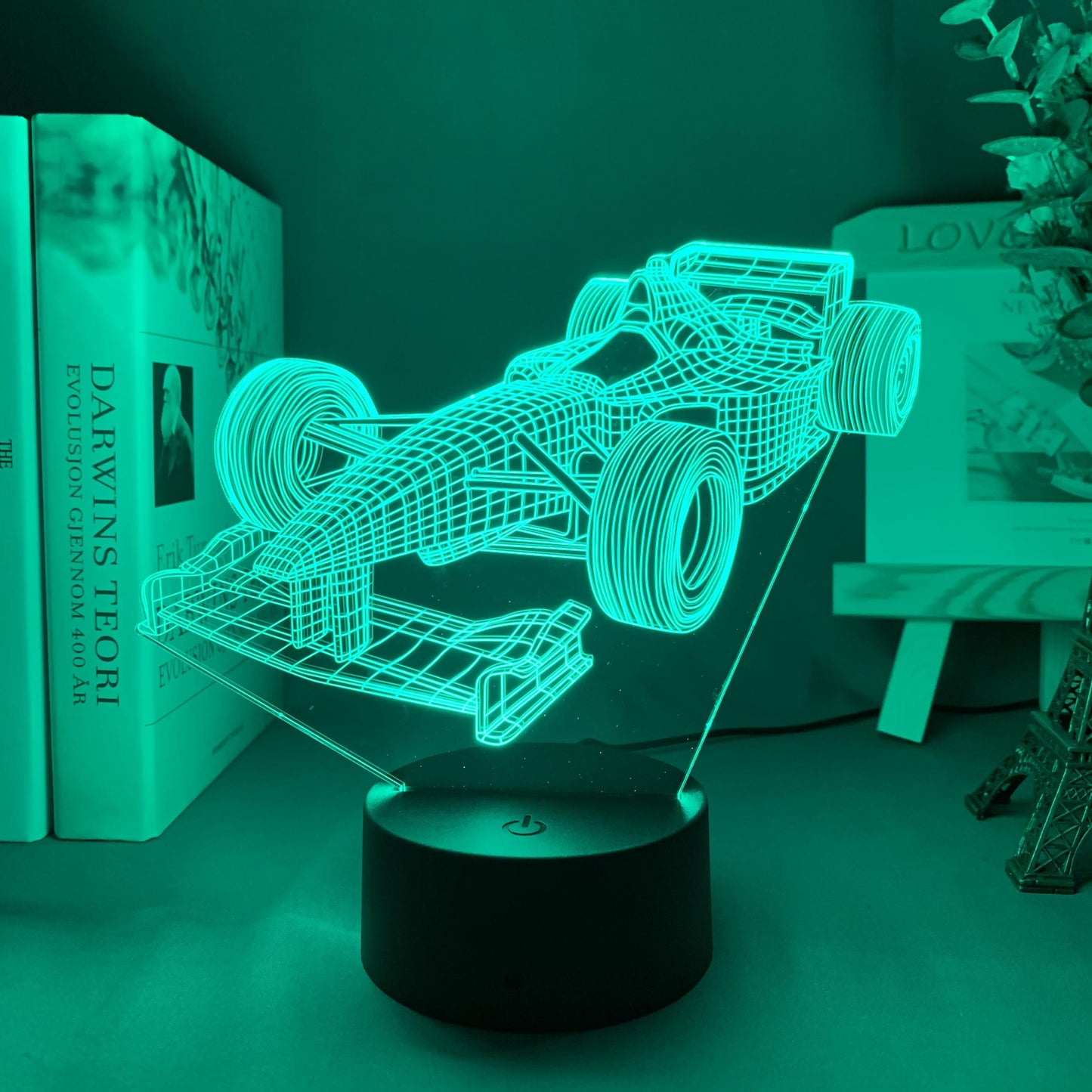 LedNousa Formule-1 3D Illusie Lamp met Kleur Modus