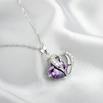 Nousa | Hart Design Zirkoon Ketting Hanger + Oorbellen Set