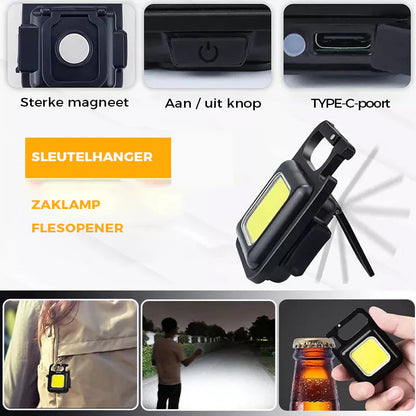 SMART Led sleutelhanger noodverlichting | (Tijdelijk 1+1 GRATIS)