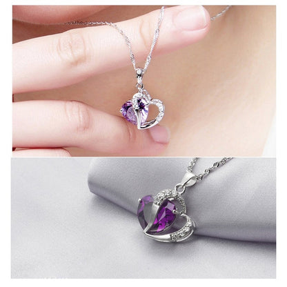 Nousa | Hart Design Zirkoon Ketting Hanger + Oorbellen Set