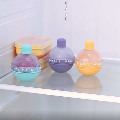 Creatieve ijsblokjes (set van 4 stuks: geel-blauw-roze-paars) - Cool & gezond - Ijsbes