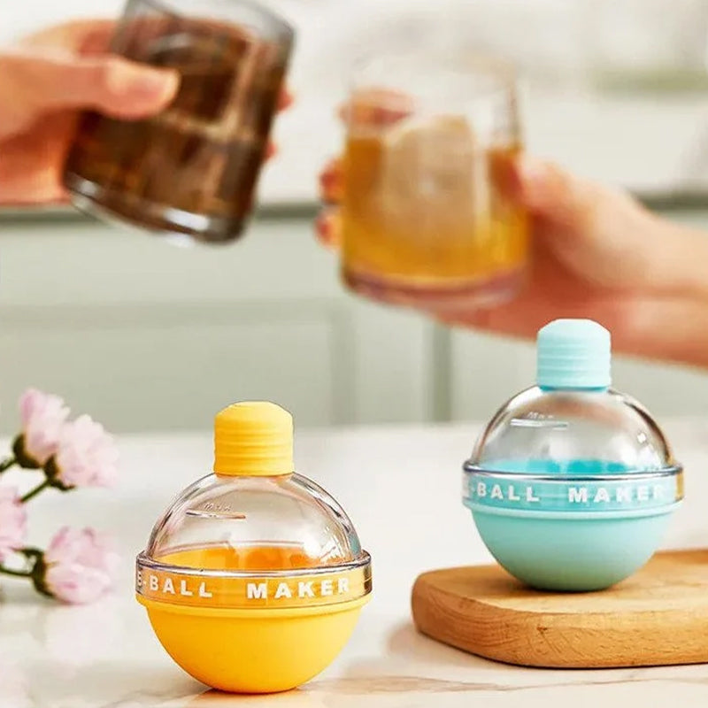 Creatieve ijsblokjes (set van 4 stuks: geel-blauw-roze-paars) - Cool & gezond - Ijsbes