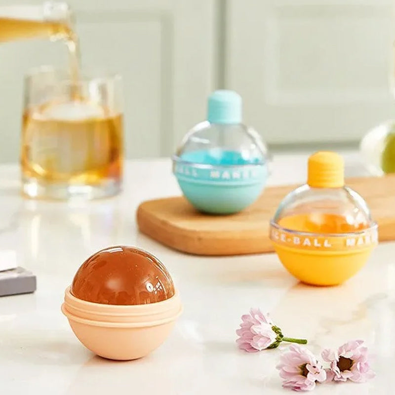 Creatieve ijsblokjes (set van 4 stuks: geel-blauw-roze-paars) - Cool & gezond - Ijsbes