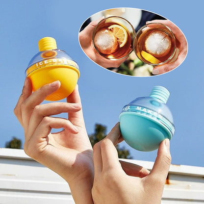 Creatieve ijsblokjes (set van 4 stuks: geel-blauw-roze-paars) - Cool & gezond - Ijsbes