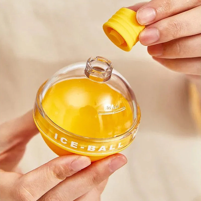 Creatieve ijsblokjes (set van 4 stuks: geel-blauw-roze-paars) - Cool & gezond - Ijsbes