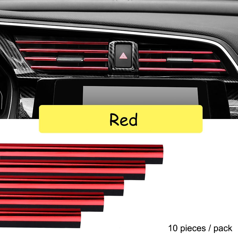 Chroom Styling Afwerking Auto Ventilatie Trim