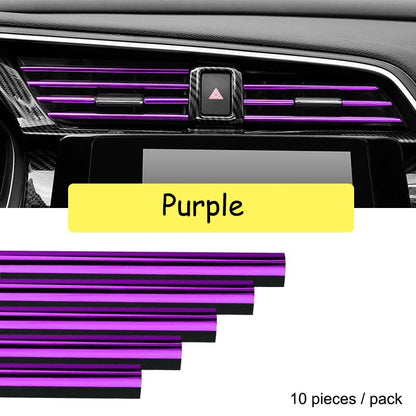 Chroom Styling Afwerking Auto Ventilatie Trim
