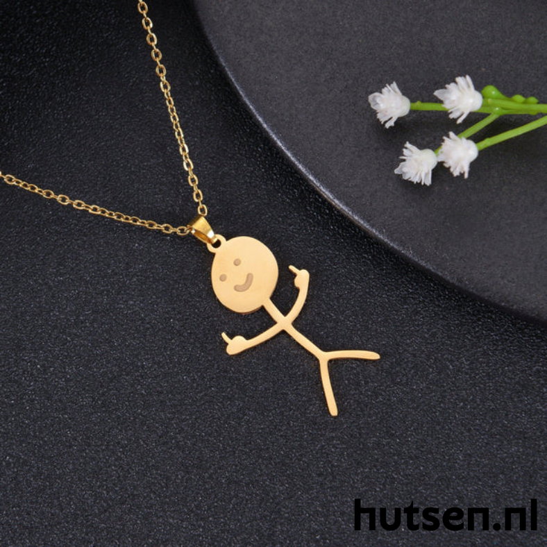 State - (Tijdelijk 1+1 gratis) De statement ketting praat zonder woorden