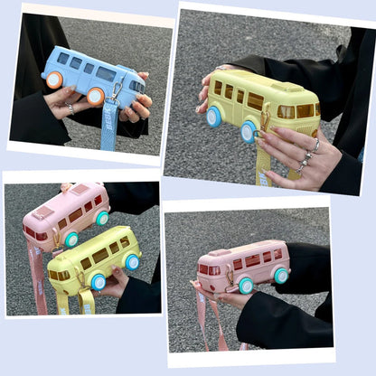 Nousa WaterBottle - Draagbare Waterfles In De Vorm Van Een Bus