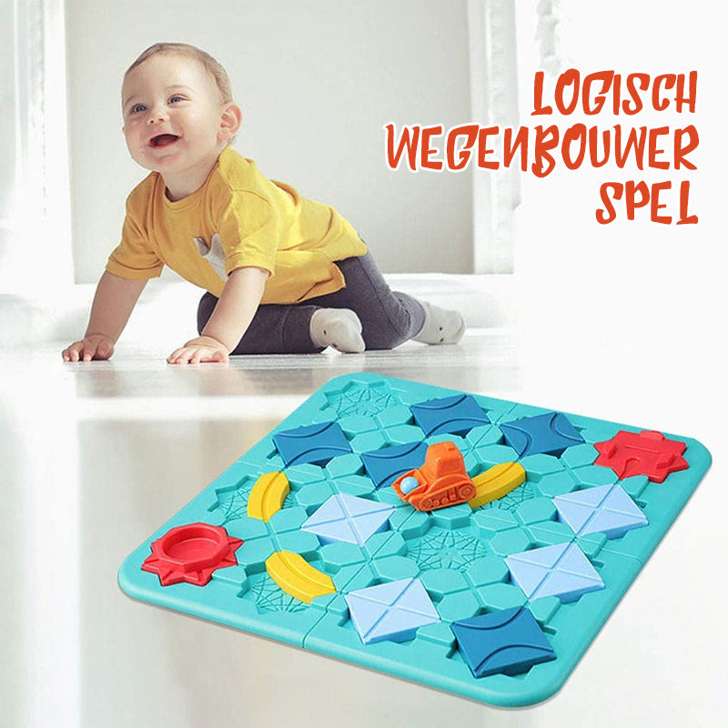 Logische wegenbouwer voor kinderen