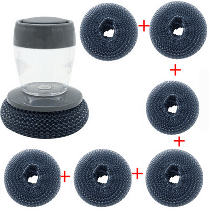 Nousa PalmBrush - Zeepdispenser Palmborstel