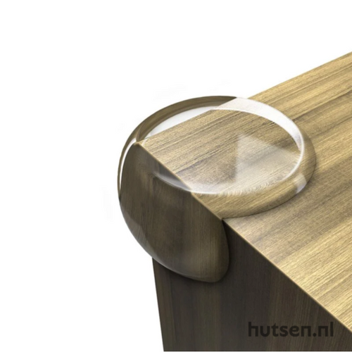 Herbruikbare Baby hoekbeschermers transparant - Safetychild