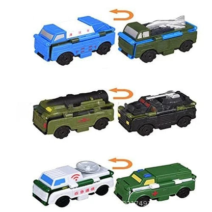 Nousa ToyCar - Anti-Reverse Auto Speelgoed Set