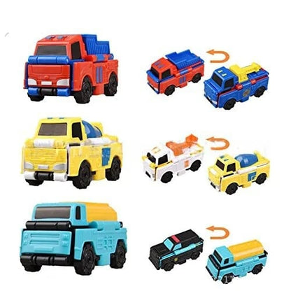 Nousa ToyCar - Anti-Reverse Auto Speelgoed Set