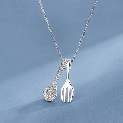 Vork lepel sleutelbeen ketting