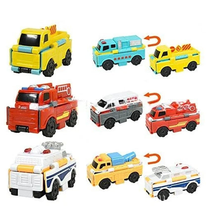 Nousa ToyCar - Anti-Reverse Auto Speelgoed Set