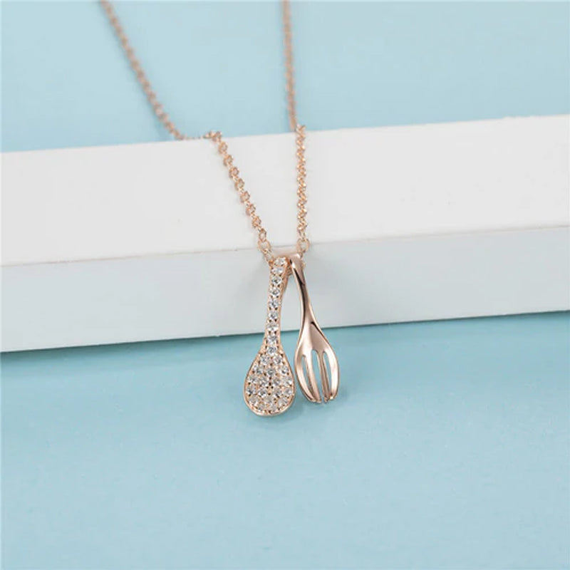 Vork lepel sleutelbeen ketting