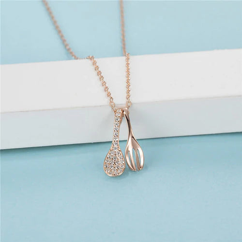 Vork lepel sleutelbeen ketting