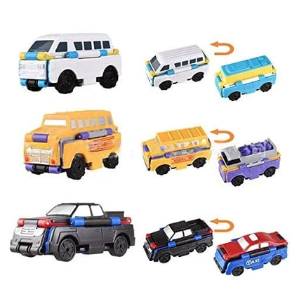 Nousa ToyCar - Anti-Reverse Auto Speelgoed Set