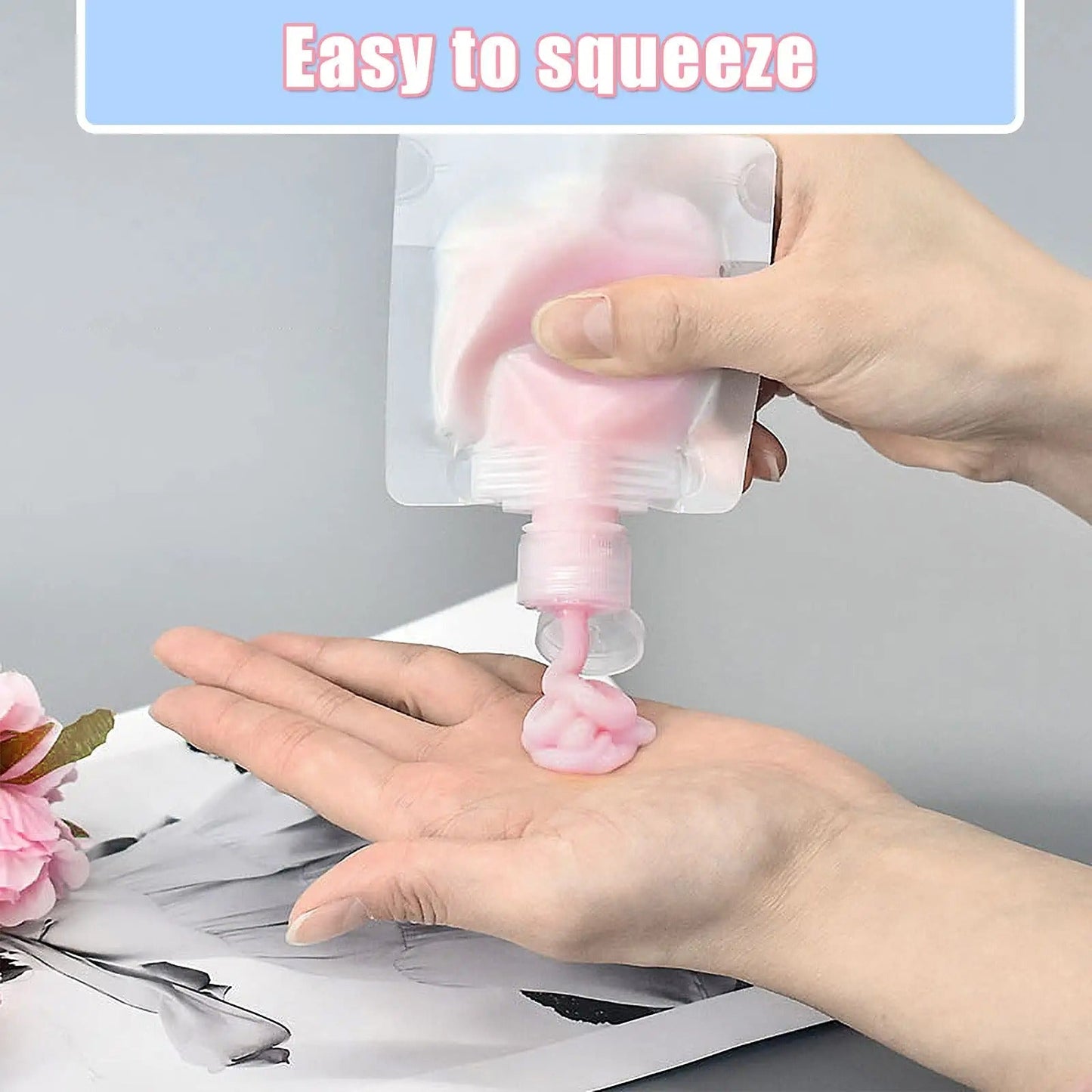 Globetrek  Pouches - Draagbare Transparante Navulbare Vloeistof Verpakkingszak