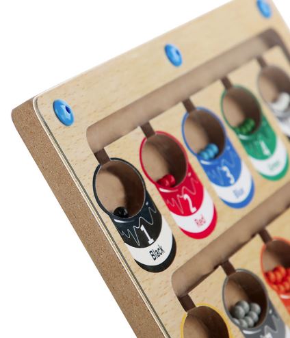 Nousa  MagneticMaze - Kleur en Nummer Doolhof Speelgoed