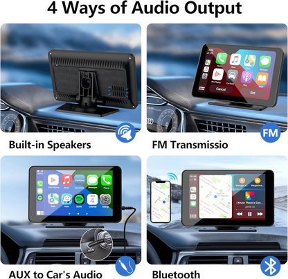Carlink – Draadloos Apple CarPlay &amp; Android Auto-scherm