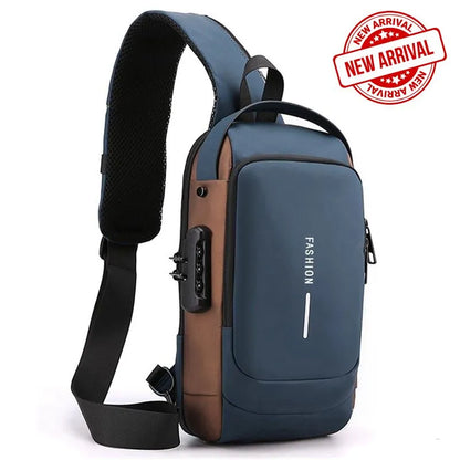 Cross Bag | Nieuw Design Crossbody SideBag Anti-Theft met Lader