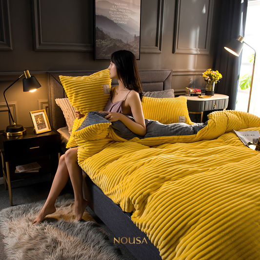 Fluwelen Fleece Dekbedovertrek | Extra warm deze koude dagen!