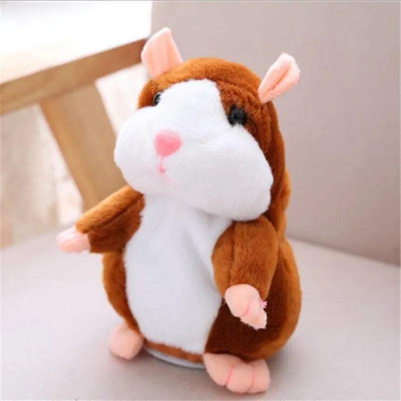 Nousa TalkingHamster - Lief Pratende Hamster Pluche Speelgoed