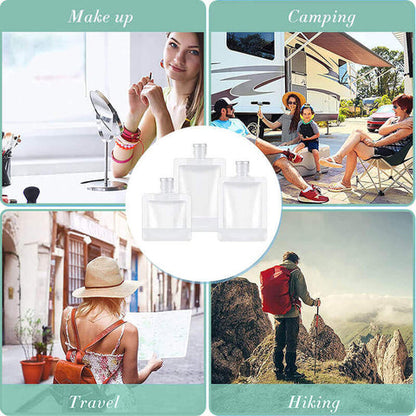 Globetrek  Pouches - Draagbare Transparante Navulbare Vloeistof Verpakkingszak