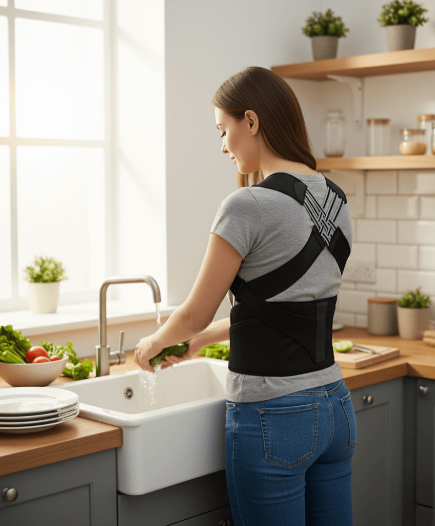 Postura™ Rugondersteuning – Voor een Rechtere Houding & Comfortabele Rugsteun