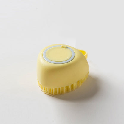 DogCat  BathBrush - Siliconen Massageborstel Voor Huisdieren Met Shampoodoos