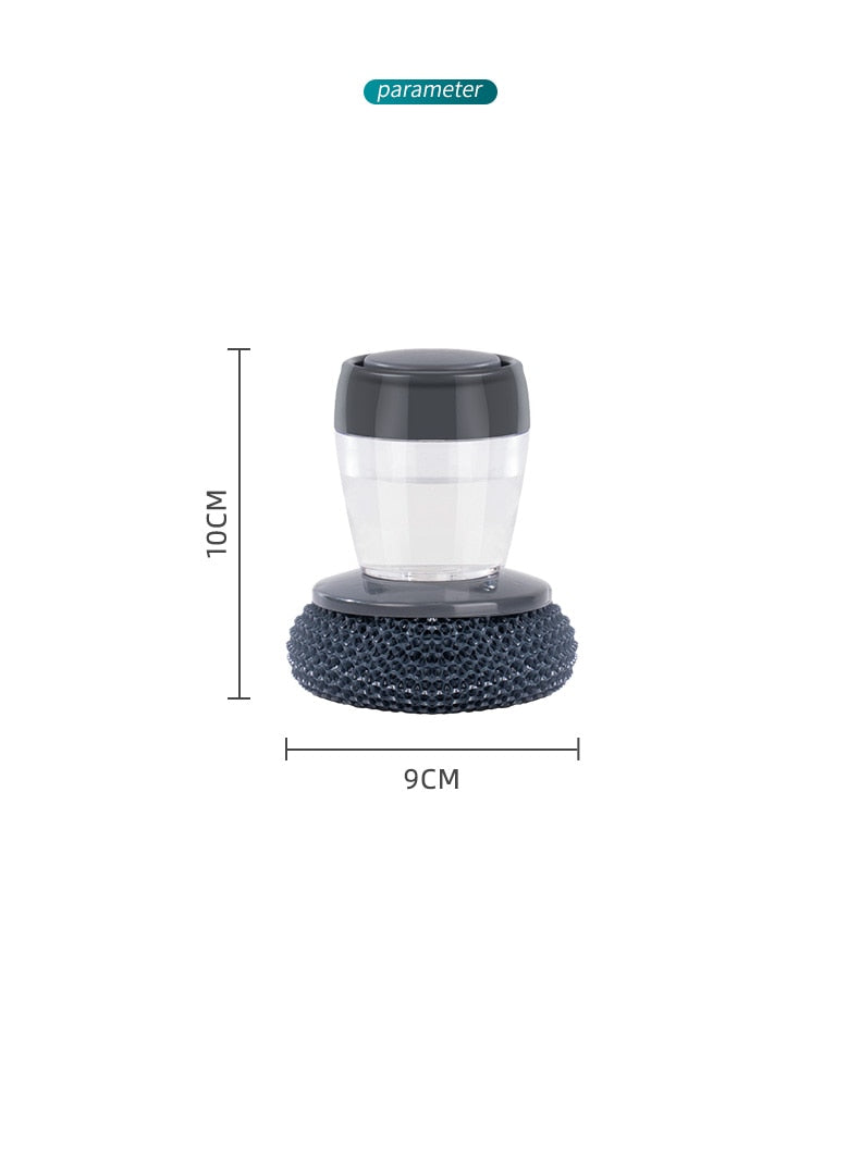 Nousa PalmBrush - Zeepdispenser Palmborstel