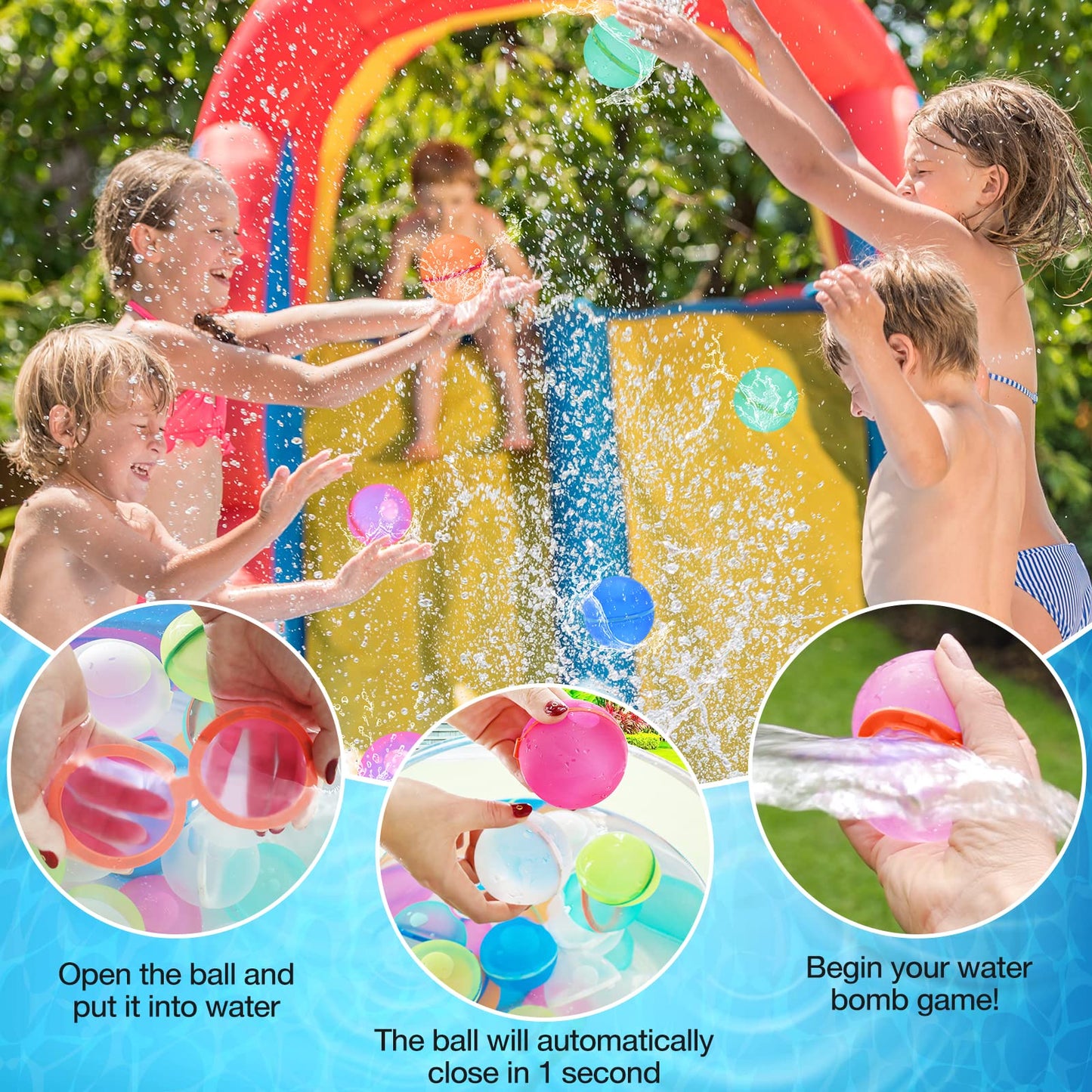 Nousa SplashFun - Herbruikbare Waterballonnen