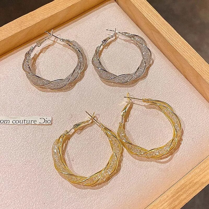 Nousa Twist - Mode Twist Oorbellen