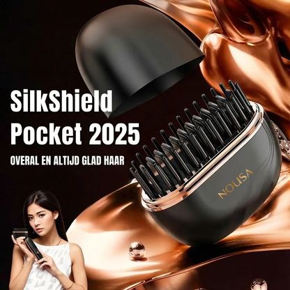 SilkShield™ Pocket 2025 Draadloze Mini Stijlborstel