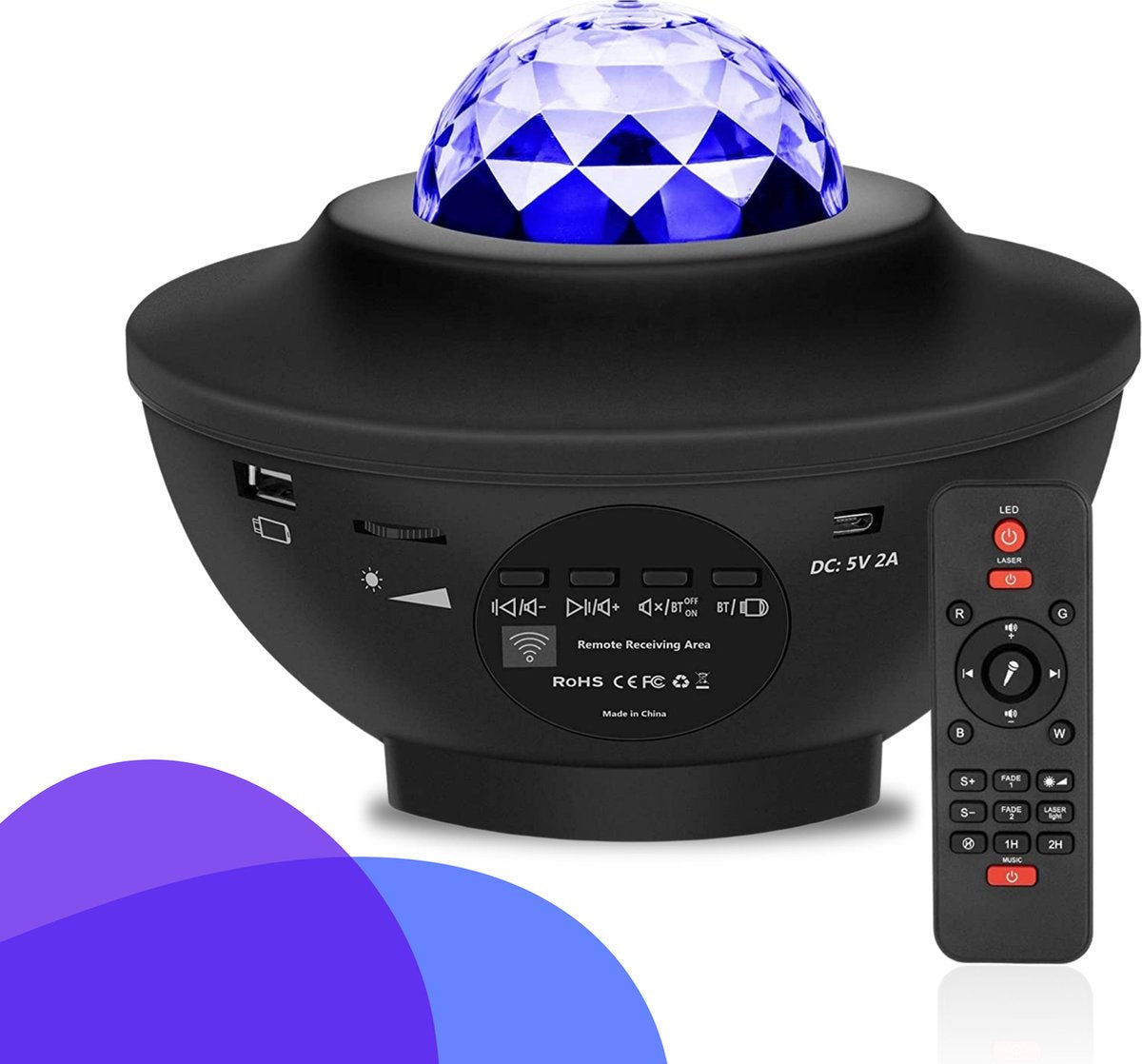 Sterrenhemel Projector met afstandsbediening