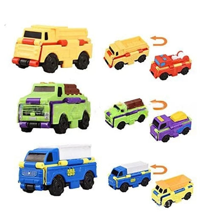 Nousa ToyCar - Anti-Reverse Auto Speelgoed Set