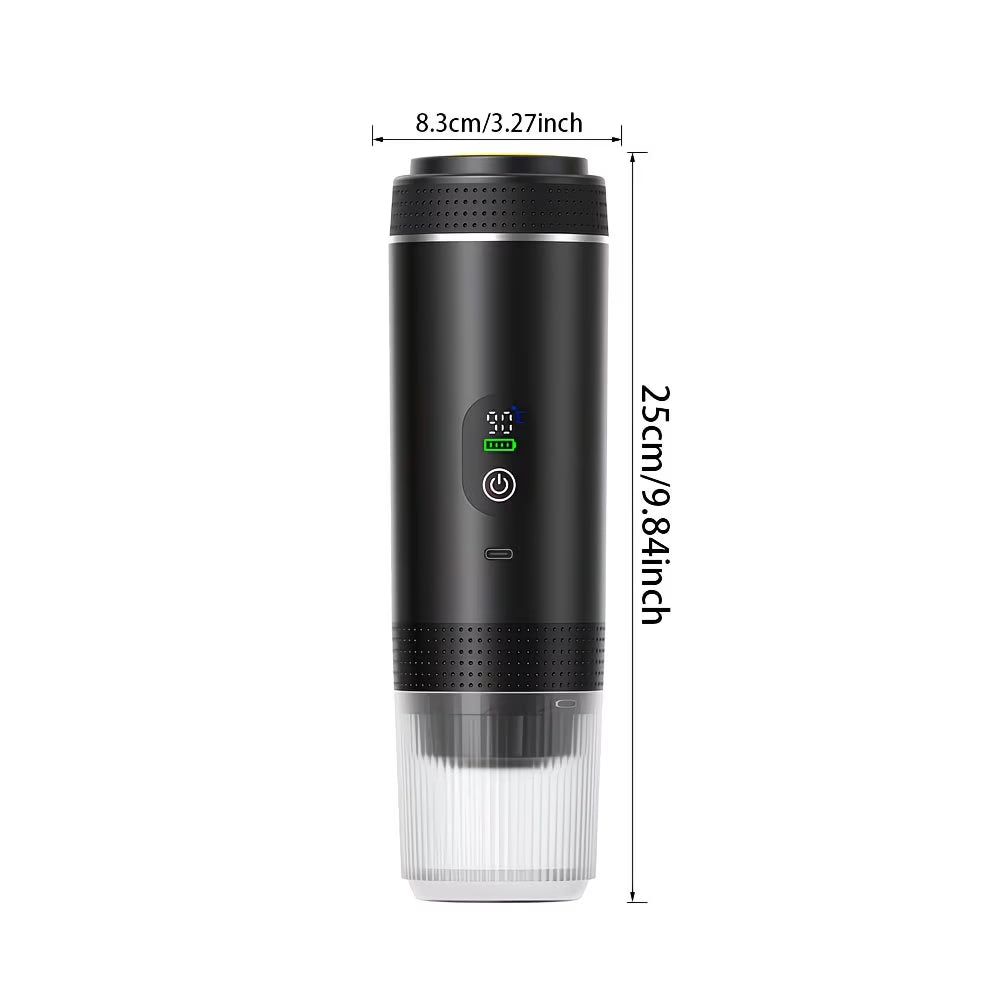 NÖVA™ Draagbare Espressomachine 3-in-1 – Oplaadbaar & Zelfverwarmend