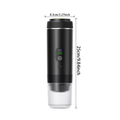 NÖVA™ Draagbare Espressomachine 3-in-1 – Oplaadbaar & Zelfverwarmend