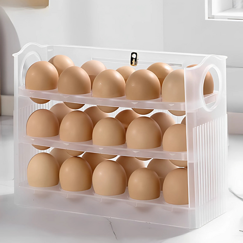 EggBox - Drie Lagen Self Rebound Eier Bewaardoos