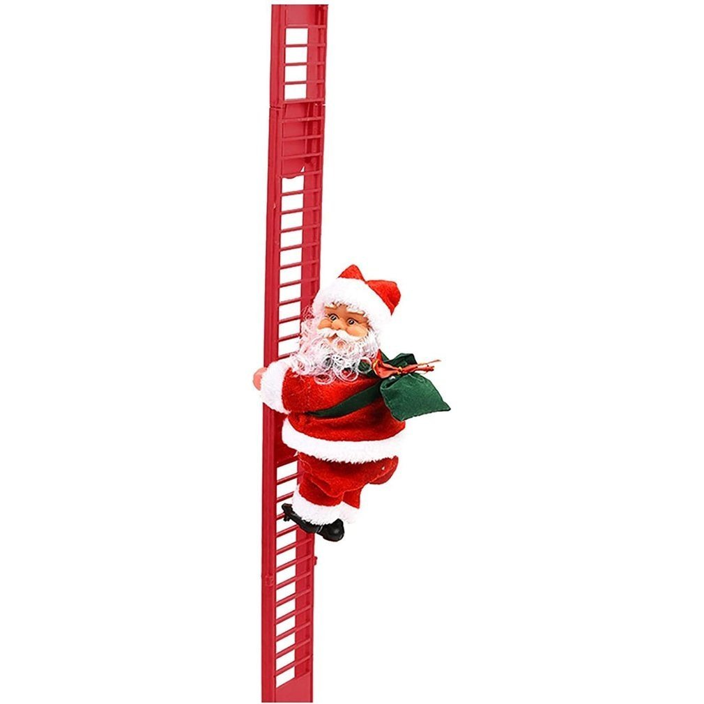 Santa | Kerstman Klimmen Muzikale Ladder