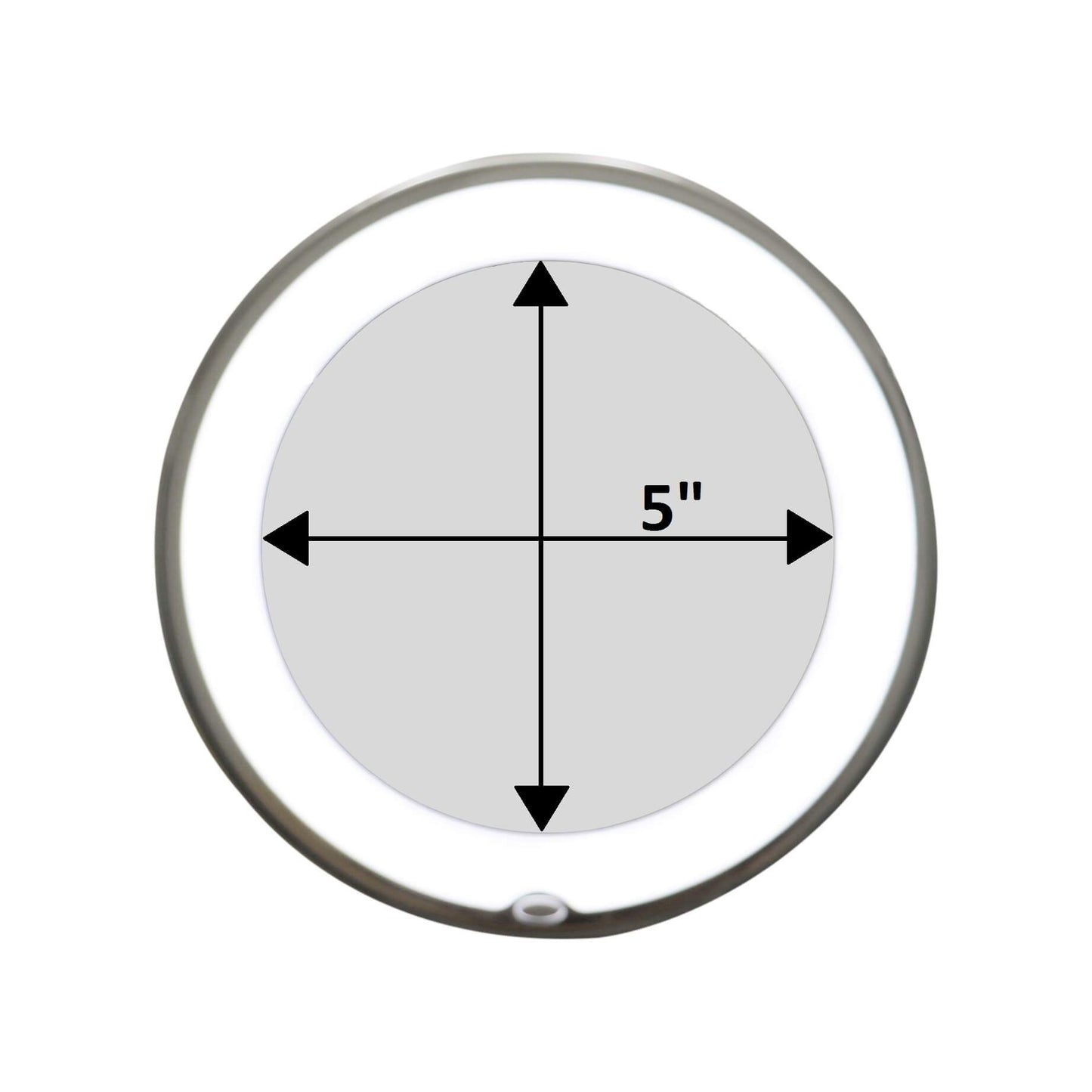 Nousa FlexibleMirror - Zwanenhals Vergrotende LED-Spiegel