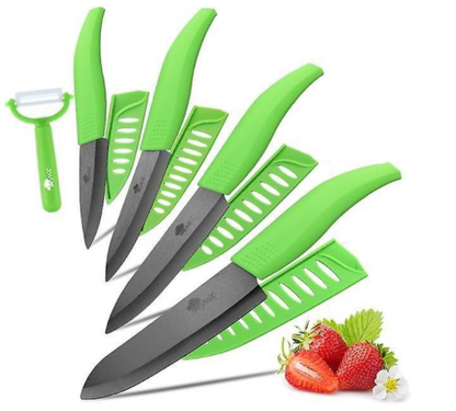 Keramische keukenmessen + Dunschiller