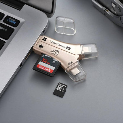 SD-geheugenkaart 4-in-1 Media Transfer voor alle Apparaten