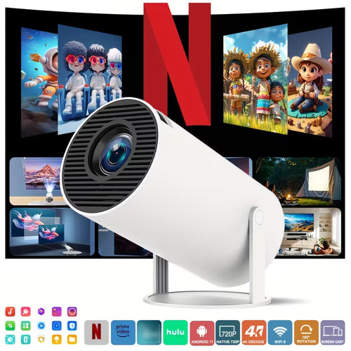 PocketCinema Pro™– Smart Mini Projector met Netflix & Android